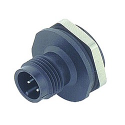 Binder Flanschstecker Kunststoffgehäuse