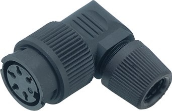 Binder Winkeldose 6 - 8 mm Serie 678, Bajonettverschluss