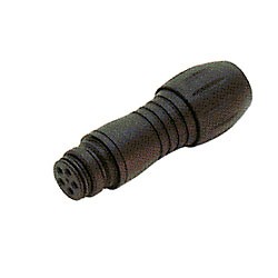 Binder Kabeldose schwarz 2,5 - 4 mm Serie 720
