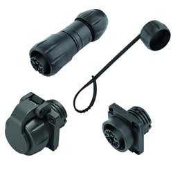 HEC Leistungssteckverbinder Serie 696, Bajonettverschluss