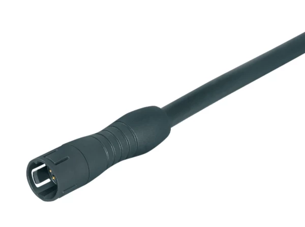 Binder Kabelstecker schwarz mit Kabel Serie 620