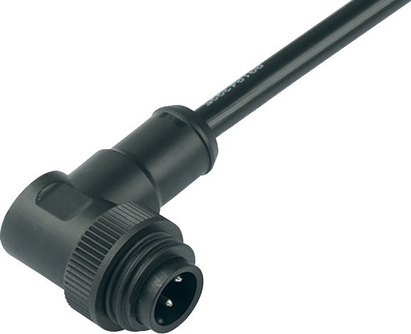 Binder Winkelstecker Serie 692 mit Kabel