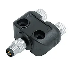 Rundstecker Verteiler: Y-Verteiler, T-Stücke und Verteilerboxen für M8/M12 Sensoren
